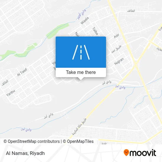 Al Namas map