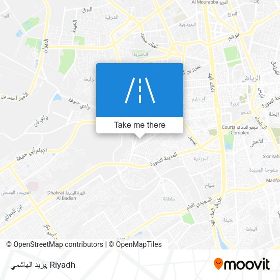 يزيد الهاشمي map