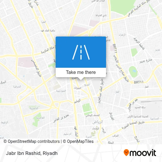 Jabr Ibn Rashid map