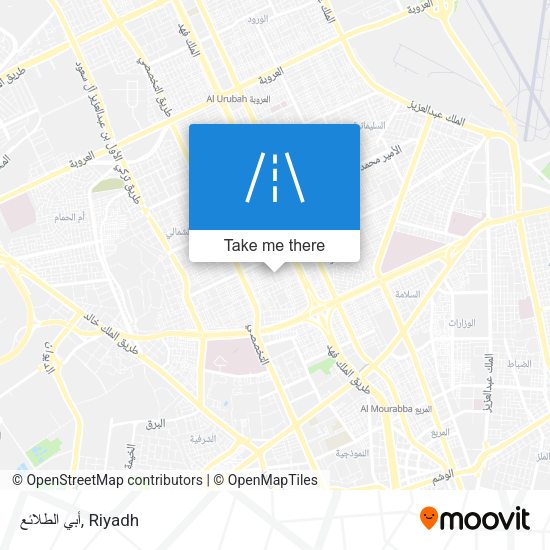 أبي الطلائع map