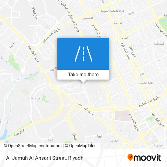 Al Jamuh Al Ansarii Street map