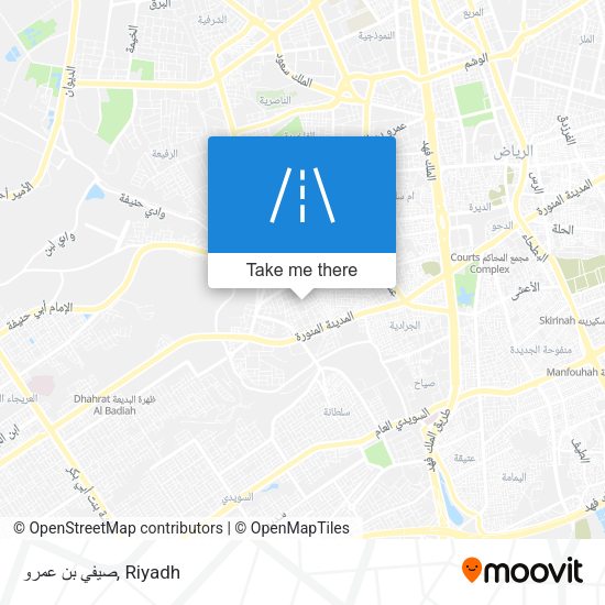صيفي بن عمرو map