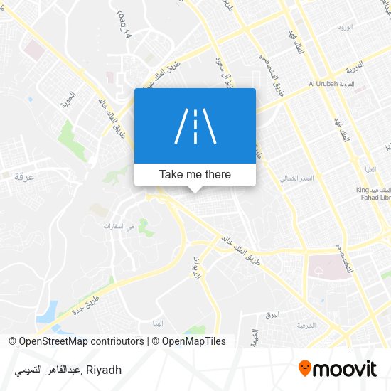 عبدالقاهر التميمي map