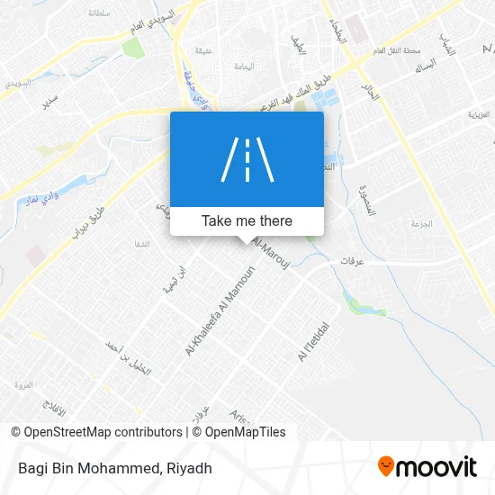 Bagi Bin Mohammed map