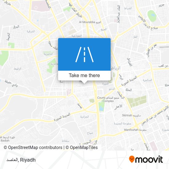 العاصد map