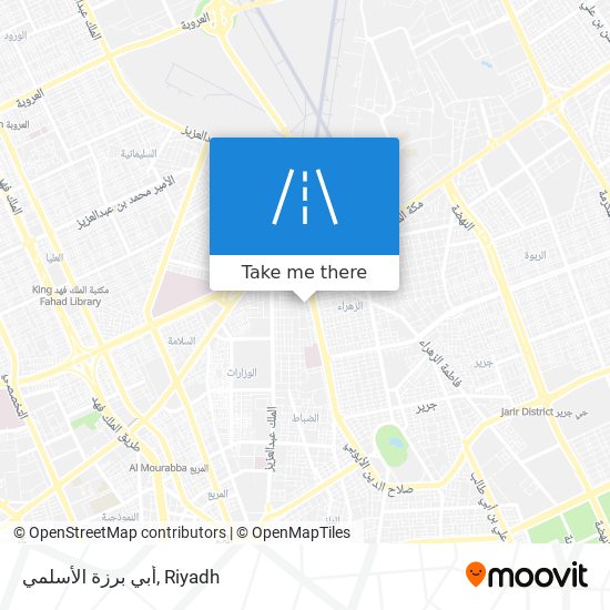 أبي برزة الأسلمي map