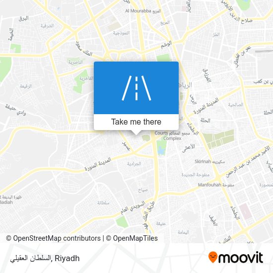 السلطان العقيلي map