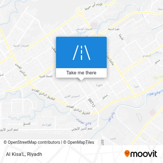 Al Kisa'L map