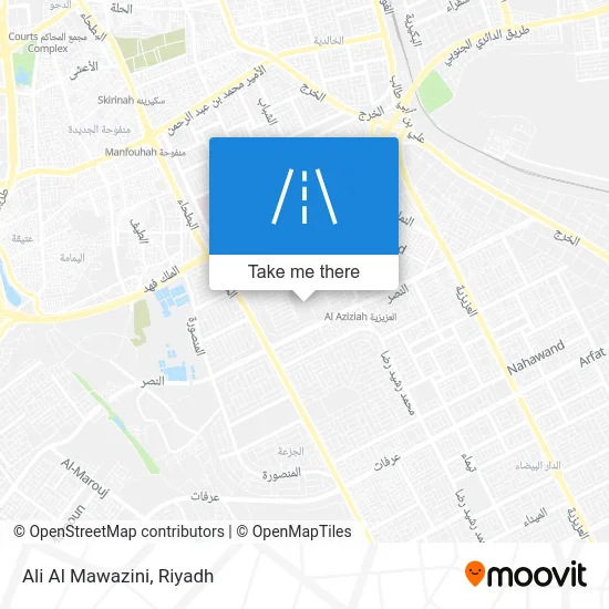 Ali Al Mawazini map