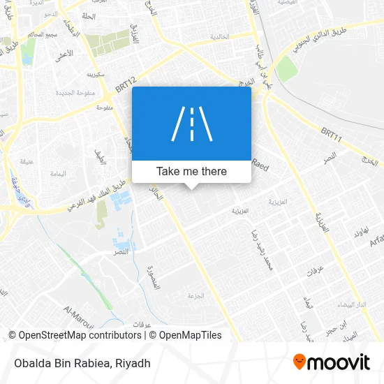 Obalda Bin Rabiea map