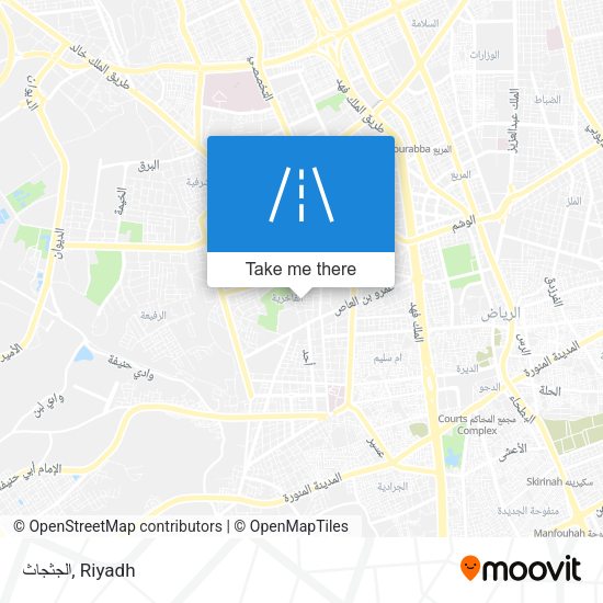 الجثجاث map