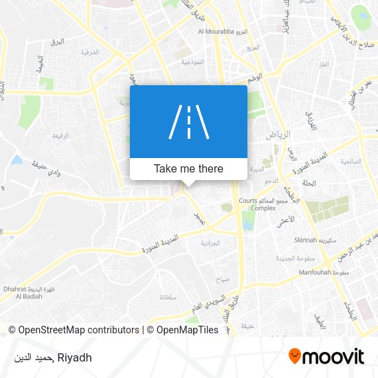 حميد الدين map
