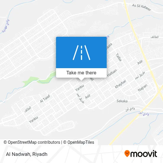 Al Nadwah map