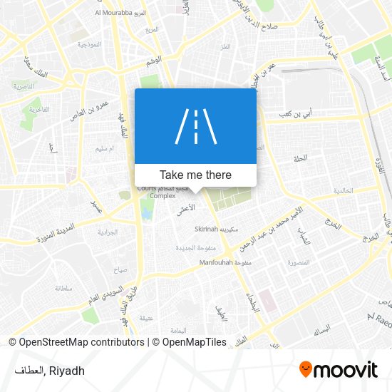 العطاف map
