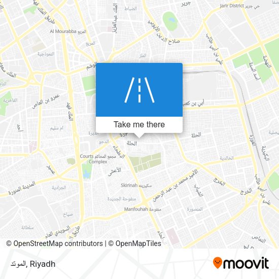 الموتد map