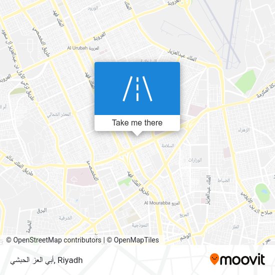 أبي العز الحبشي map