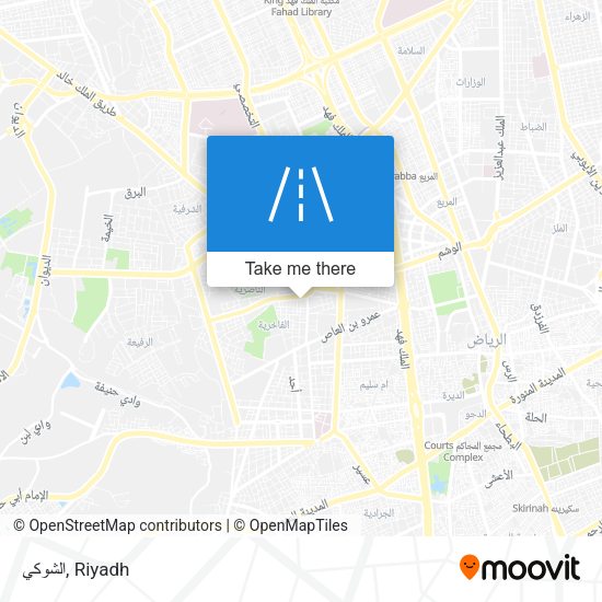 الشوكي map