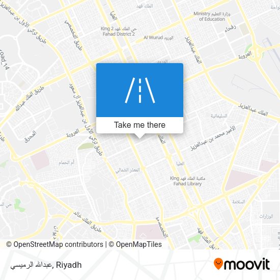 عبدالله الرميسي map