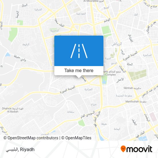 البلبيسي map