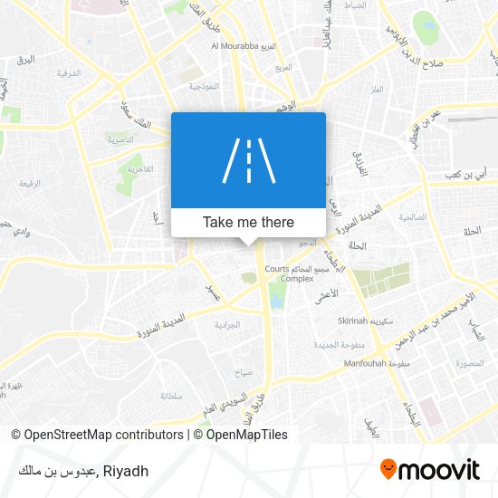 عبدوس بن مالك map