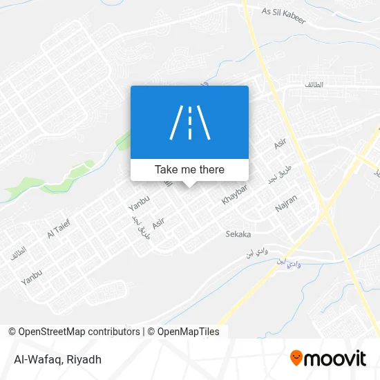 Al-Wafaq map