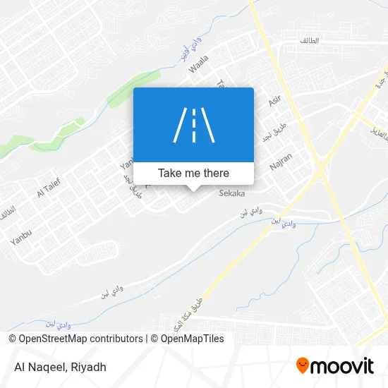 Al Naqeel map
