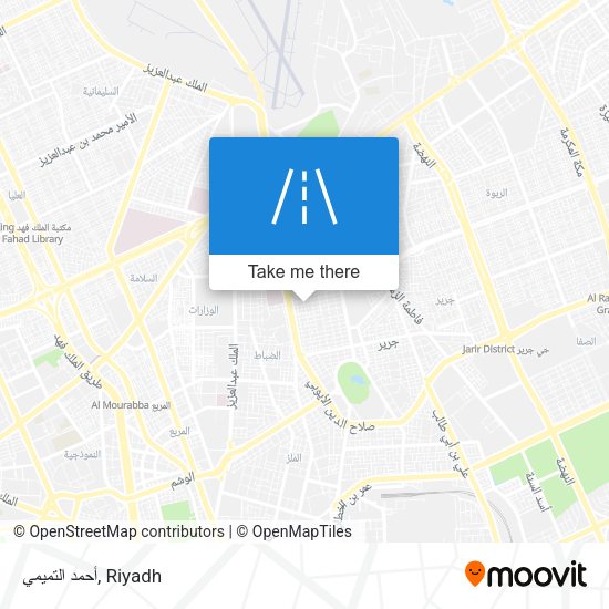 أحمد التميمي map