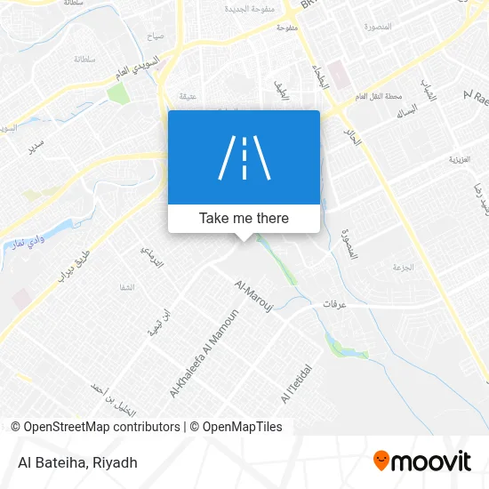 Al Bateiha map
