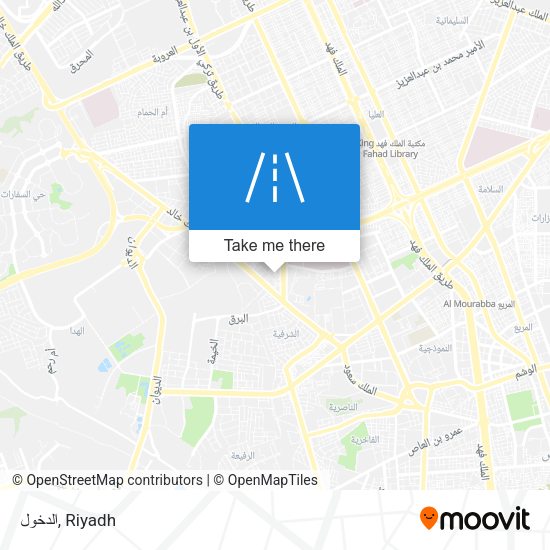 الدخول map