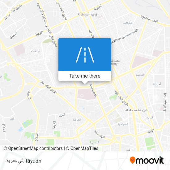 أبي حدرية map