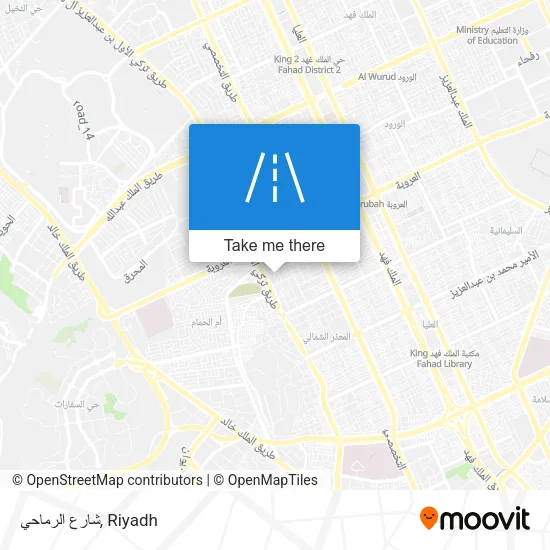 شارع الرماحي map