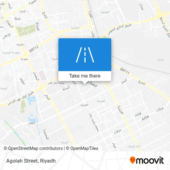 Agolah Street map