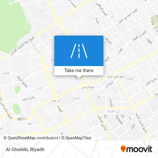 Al Gholeib map