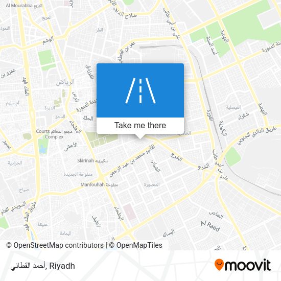 أحمد القطاني map