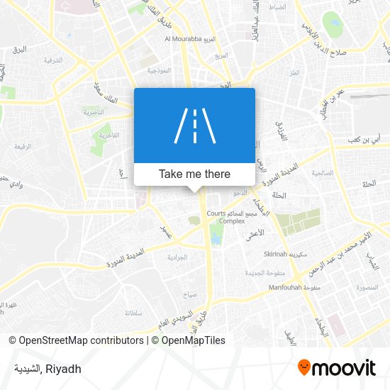 الشيدية map