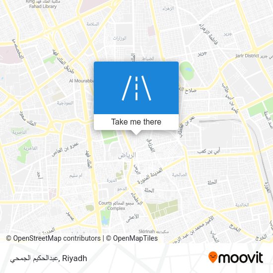 عبدالحكيم الجمحي map
