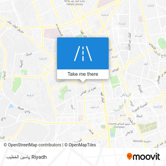 ياسين الخطيب map