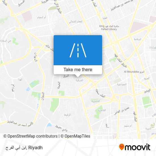 ابن أبي الفرج map