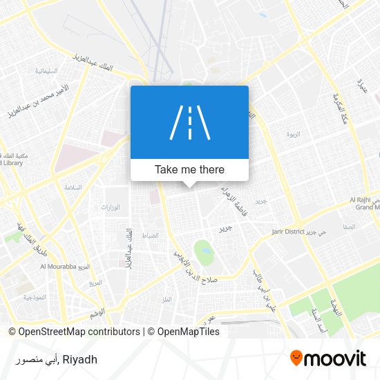 أبي منصور map