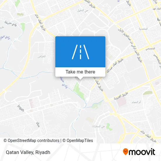 Qatan Valley map