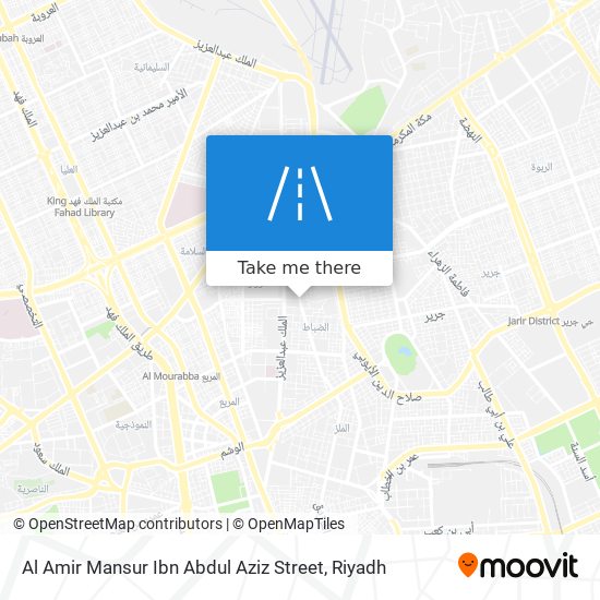 Al Amir Mansur Ibn Abdul Aziz Street map