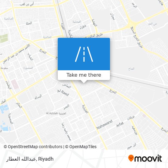 عبدالله العطار map
