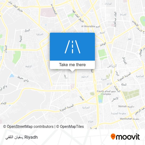 سفيان الثقفي map