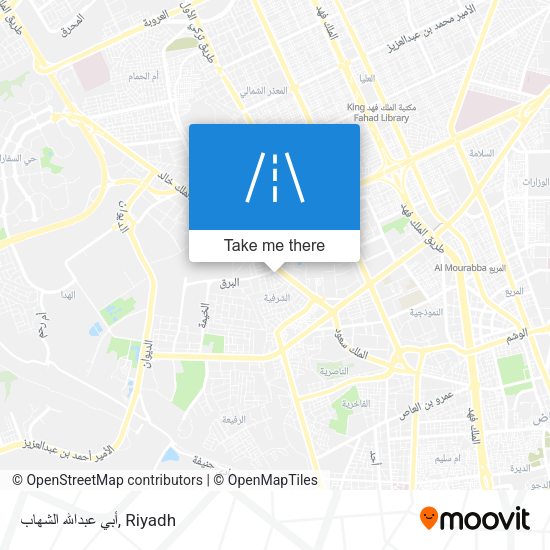 أبي عبدالله الشهاب map