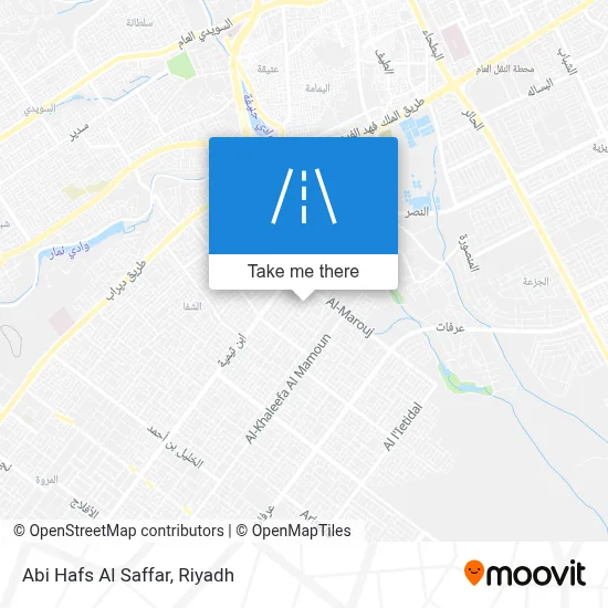 Abi Hafs Al Saffar map