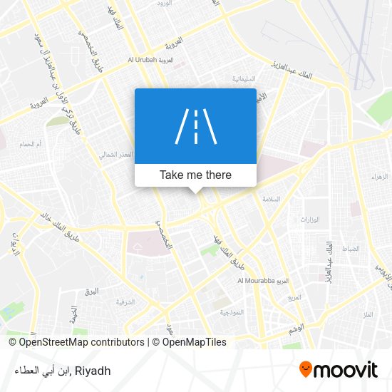 ابن أبي العطاء map