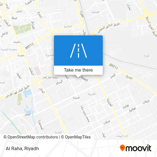 Al Raha map