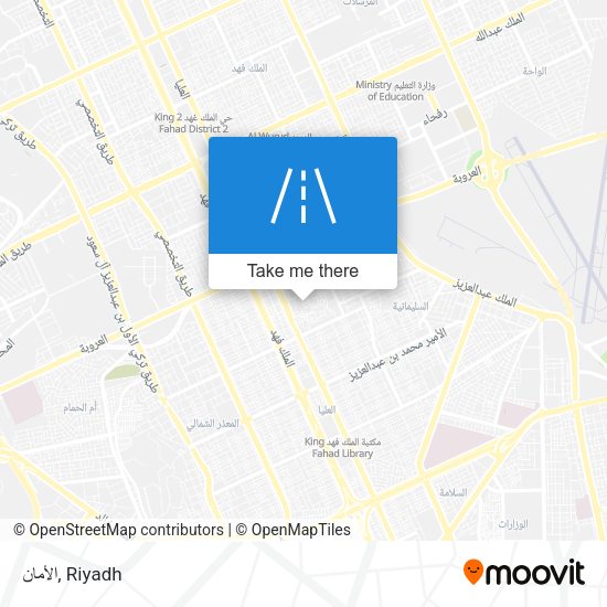الأمان map