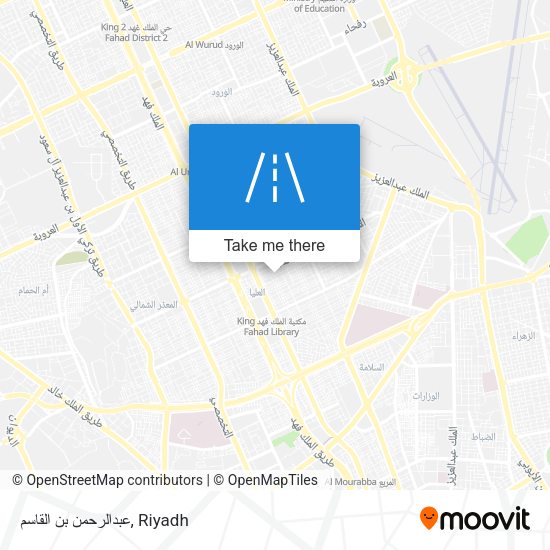عبدالرحمن بن القاسم map