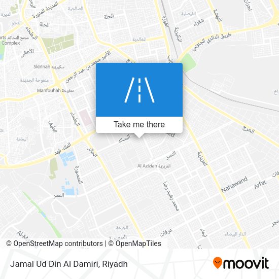 Jamal Ud Din Al Damiri map
